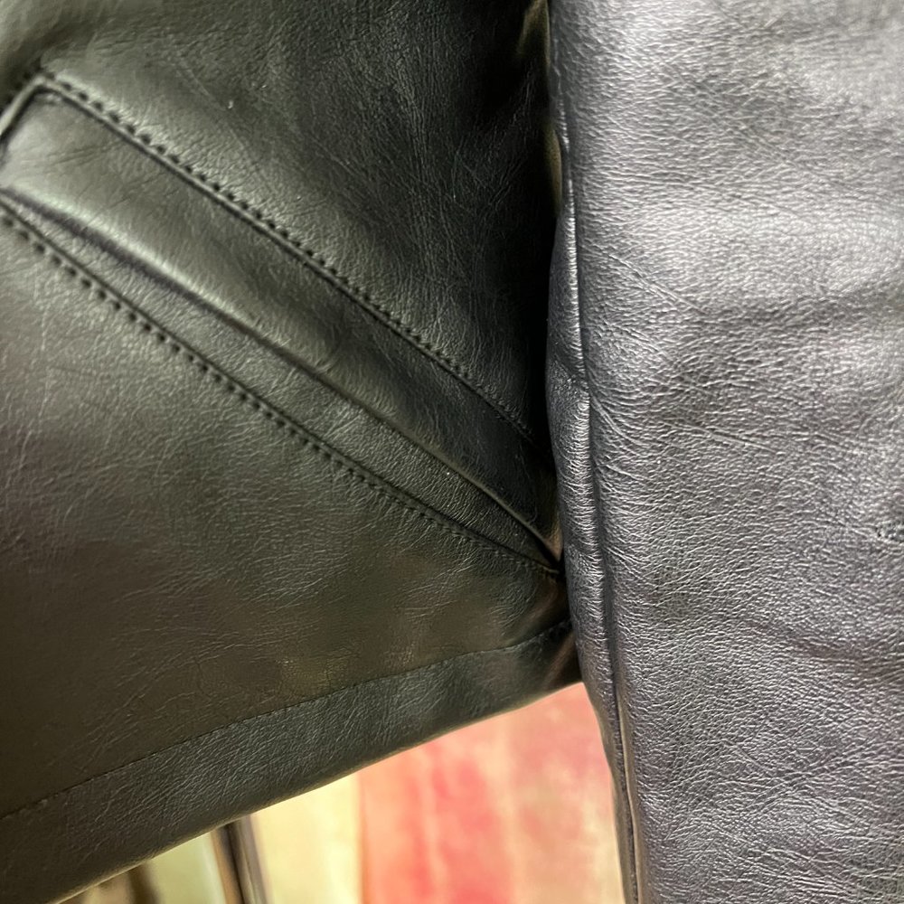 πgiacca Stunning Embroidered Faux Leather Jacket - Picture 6 of 16